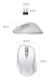 мышь Ugreen MU101 White/Gray () 15805