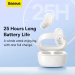 наушники Baseus Bowie WM02 True Wireless Earphones Creamy White () NGTW180002