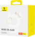 наушники Baseus Bowie WM02 True Wireless Earphones White () NGTW370202