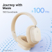 наушники Baseus Bowie H1i Noise-Cancellation Wireless Headphones Stellar White () A00050402223-00