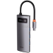 USB-хаб Baseus Metal Gleam Gray () CAHUB-CX0G