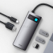 USB-хаб Baseus Metal Gleam Gray () CAHUB-CX0G