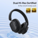 наушники Baseus Bowie H1i Noise-Cancellation Wireless Headphones Cluster Black () A00050402113-00