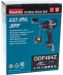 дрель-шуруповерт Makita DDF484Z