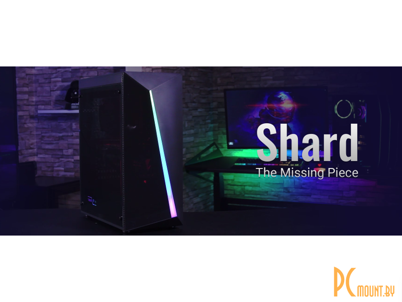 Shard a bk v. AEROCOOL Shard a-BK-V. Shard-a-BK-v1. Корпус ATX AEROCOOL Shard a-BK-V, Midi-Tower, без БП,. Корпус AEROCOOL 4718009156319.