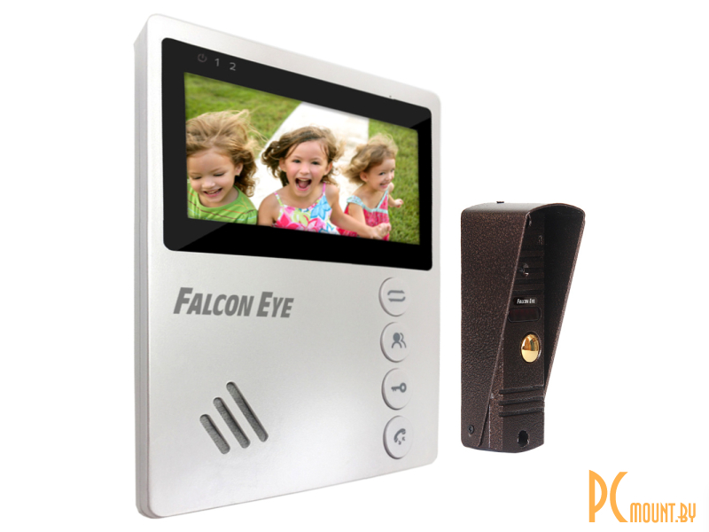 Видеодомофон Falcon Eye Kit. Домофон Falcon Eye Fe-Kit. Комплект видеодомофона Kit-Vista. Домофон (комплект) doorphone Kit-Cosmo, 17", Falcon Eye.