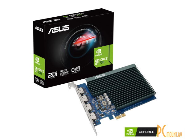 видеокарта GT Asus 2GB GDDR5 4xHDMI GT730-4H-SL-2GD5 730 GT730-4H-SL-2GD5