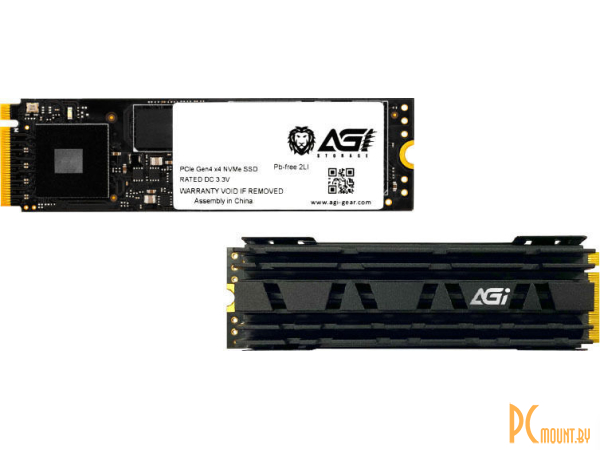 твердотельный накопитель AGI (M.2 PCI Express 4.0 x4 (NVMe 1.4)) AGI1T0G44AI838 1Tb 