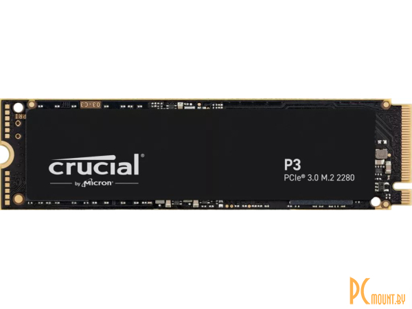 твердотельный накопитель Crucial (M.2 PCI Express 3.0 x4 (NVMe 1.4)) CT500P3SSD8 500Gb 