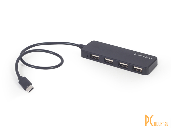 хаб USB  Gembird Type-C to 4xUSB2.0 UHB-CM-U2P4-01