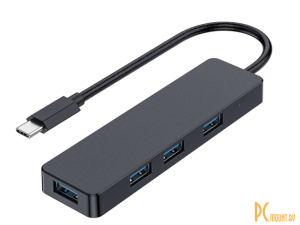 хаб USB  Gembird Type-C to 4xUSB3.1 UHB-CM-U3P4-01