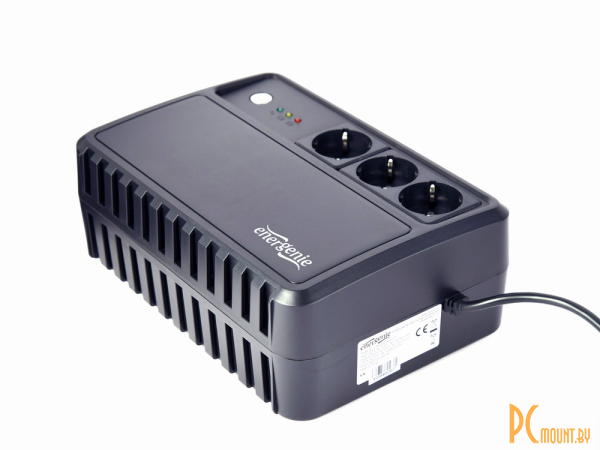 иБП 600  Gembird 600VA/360W, "Desktop" AVR (output:3xShuko) /Energenie/ EG-UPS-3SDT600-01