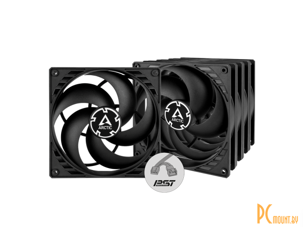 вентилятор для корпуса  Arctic Cooling P14 PWM PST Black 5xPack 140mm 200-1700rpm FDB 4-pin ACFAN00138A