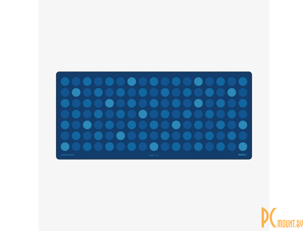 коврик игровой Nuphy Deskmat G80 Mystic Indigo 890x400x4mm арт Deskmat_G80_MI