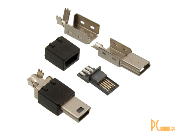 разъём USB RUICHI USB/M-SP, 5 контактов; USB/M-SP 61908