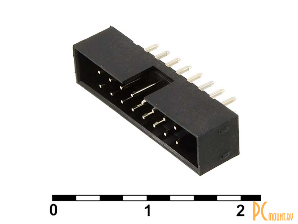 разъём IDC RUICHI BH2-16(IDC2-16MS)наклон 2.00 мм, 16 контактов; BH2-16(IDC2-16MS)pitch 2.00 mm 55029