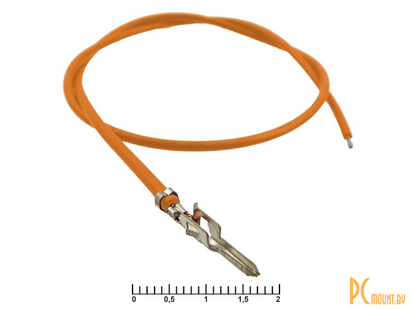 Разъемы питания низковольтные: MF-M 4,20 mm AWG20 0,3m orange 91944