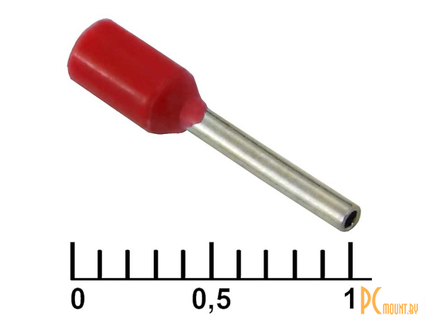 Наконечники на кабель: DN00308 red (0.8x8mm) 81814