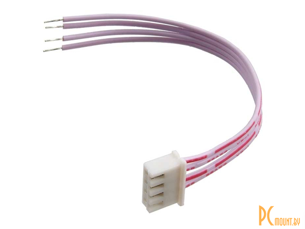 Межплатные кабели питания: межплатный кабель питания четырехполюсный RUICHI, серия 2468, AWG26, шаг 2.54 мм, 0.3 м, разъем C3; 2468 AWG26 2.54mm  C3-04 L=300mm 94652