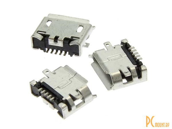 разъём USB SZC Micro usb 5S B (SZC), 5 контактов; Micro usb 5S B (SZC) 108336