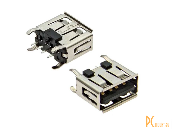 разъём USB SZC USBA-1JS (SZC), 4 контакта; USBA-1JS (SZC) 107456