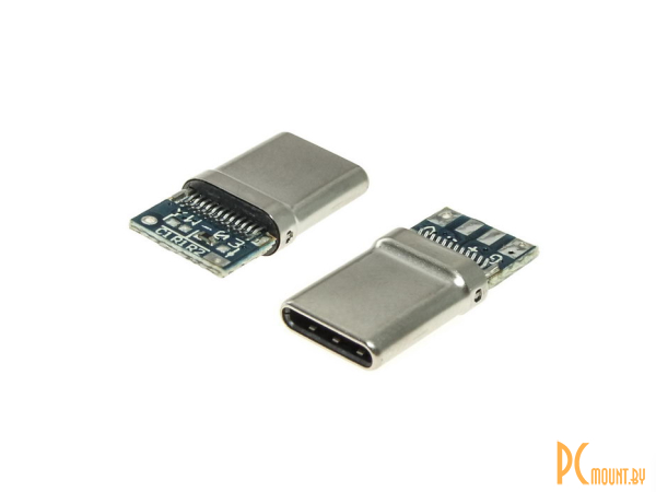 разъём USB RUICHI USB3.1 TYPE-C 24PM-024, 24 контакта; USB3.1 TYPE-C 24PM-024 107845
