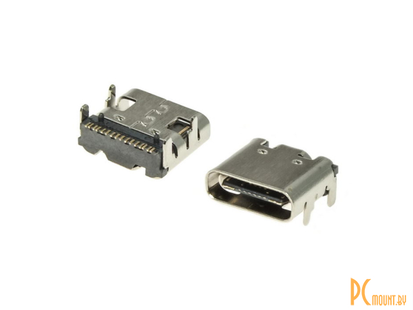 разъём USB RUICHI USB3.1 TYPE-C 16PF-015, 16 контактов; USB3.1 TYPE-C 16PF-015 107826