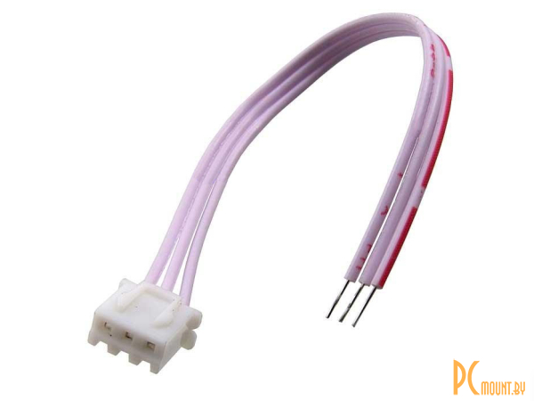 Межплатные кабели питания: межплатный кабель питания трехполюсный RUICHI, серия 2468, AWG26, шаг 2.54 мм, 0.3 м, разъем C3; 2468 AWG26 2.54mm  C3-03 L=300mm 94614