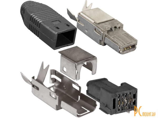 разъём USB RUICHI USBA/Mini-SP, 4 контакта; USBA/Mini-SP 4 контакта 61907