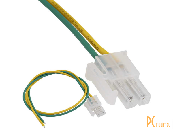 Межплатные кабели питания: межплатный кабель питания (розетка) типа Mini-Fit RUICHI, AWG20, 0,3 м; MF-2x1F wire 0,3m AWG20 87187