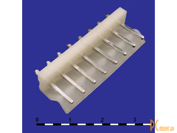 Разъемы питания низковольтные: разъём питания низковольтный RUICHI MPW-08 шаг 5.08 мм, 8 контактов; MPW-08 pitch 5.08 mm 63363