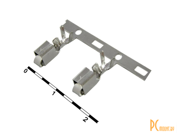 Разъемы питания низковольтные: контакты разъёма питания низковольтного RUICHI PHU2 шаг 3.96 мм; PHU2 pitch 3.96mm Контакты 71024