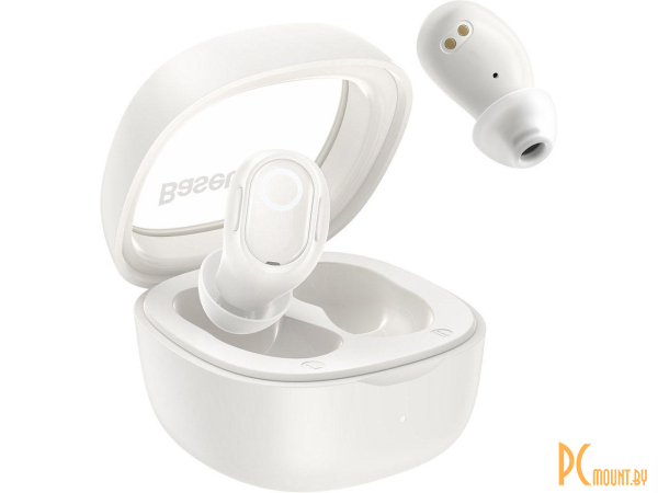 наушники Baseus Bowie WM02 True Wireless Earphones Creamy White () NGTW180002