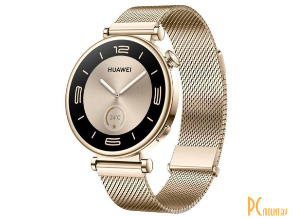 умные часы Huawei Watch GT 4 41mm ARA-B19 Light Gold Milanese Strap () 55020BHW