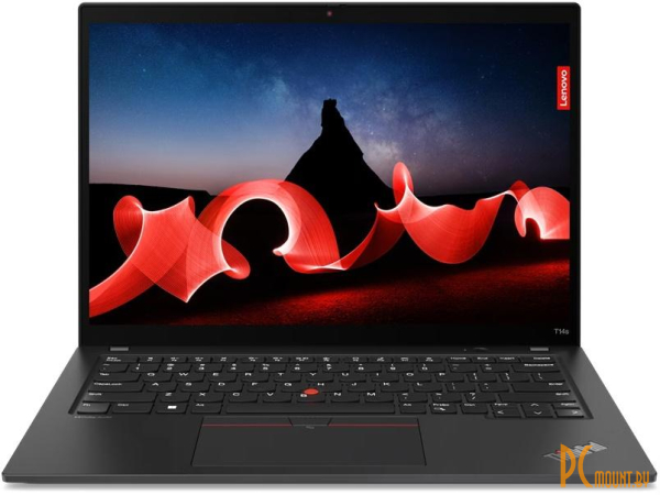 Ноутбук ThinkPad T14s Gen 4 Deep Black () 21F6004EPB