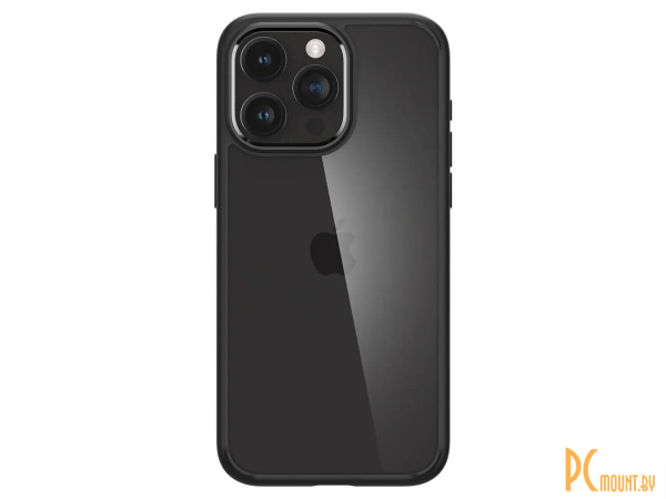 чехол Spigen Ultra Hybrid для iPhone 15 Pro Max черный () ACS06570