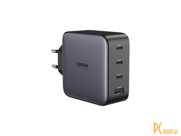 сетевое зарядное устройство UGREEN CD226- Space Gray () 90575