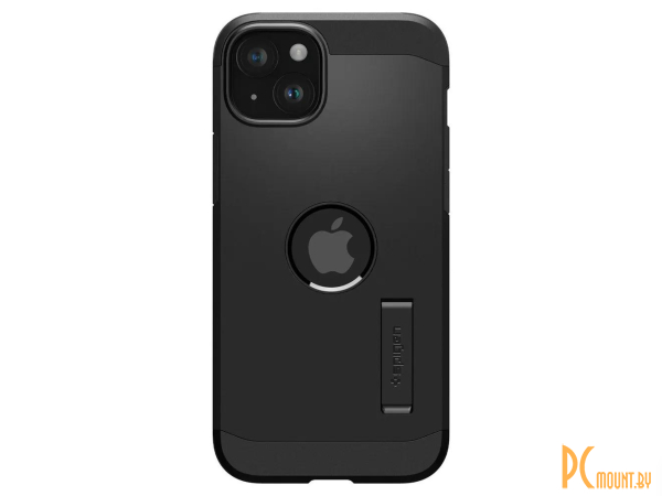 чехол для телефона Spigen Tough Armor MagFit для iPhone 15 черный () ACS06811