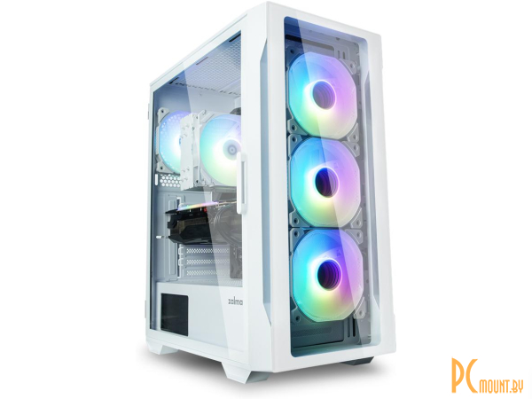 корпус Zalman i3 Neo TG ATX без БП White i3 Neo TG белый