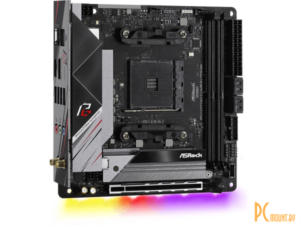 материнская плата ASRock Phantom Gaming-ITX/ax DDR4 B550