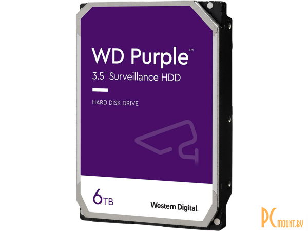 жесткий диск WD 6TB () WD63PURU Purple