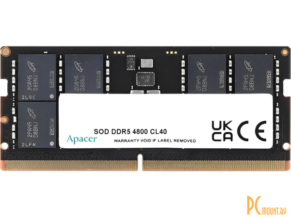 оперативная память Apacer 8GB DDR5 AS08GHB48CTDBGH (FS.08G2A.RTH) FS.08G2A.RTH / AS08GHB48CTDBGH