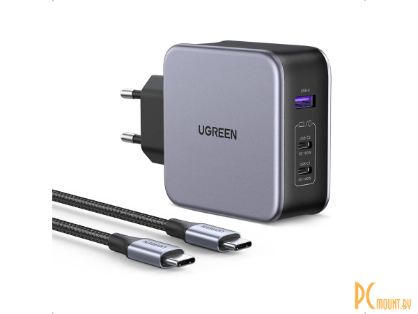 сетевое зарядное устройство UGREEN CD289-90549 Black (90549) 90549