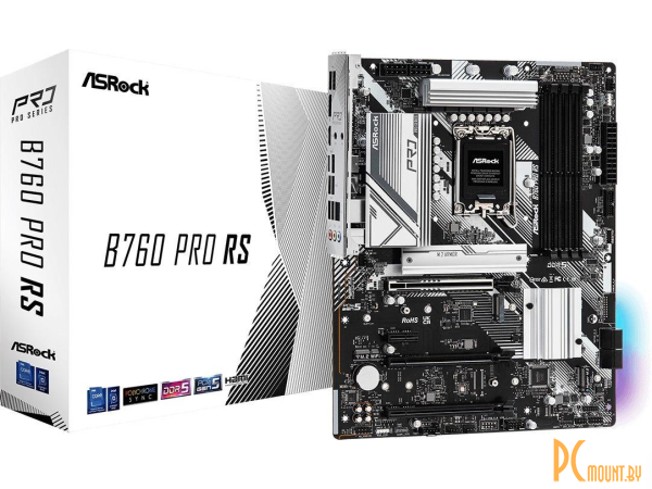 материнская плата ASRock Pro RS DDR5 B760 PRO RS DDR5 B760