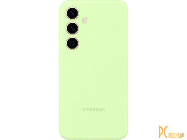 чехол для телефона Samsung Silicone Case для Galaxy S24 Light Green () EF-PS921TGEGWW