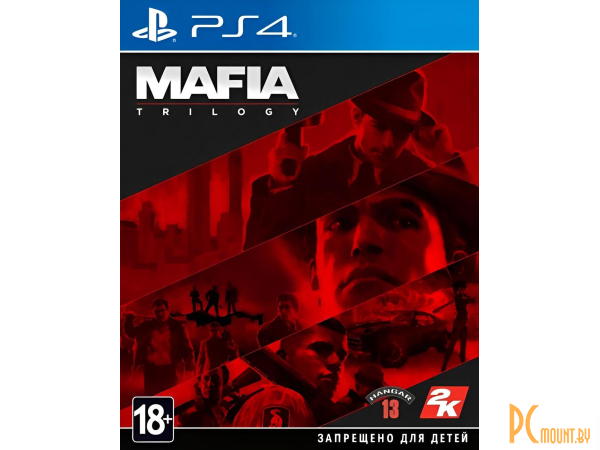 игра для приставки Playstation 4 Mafia: Trilogy русская озвучка () CUSA18100