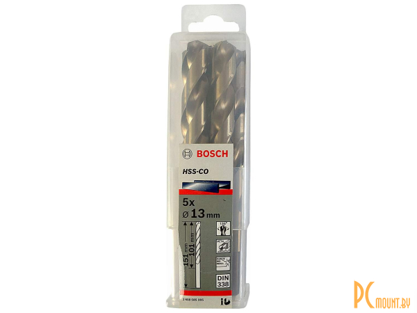 набор сверл Bosch HSS-CO 13.0мм 2.608.585.905