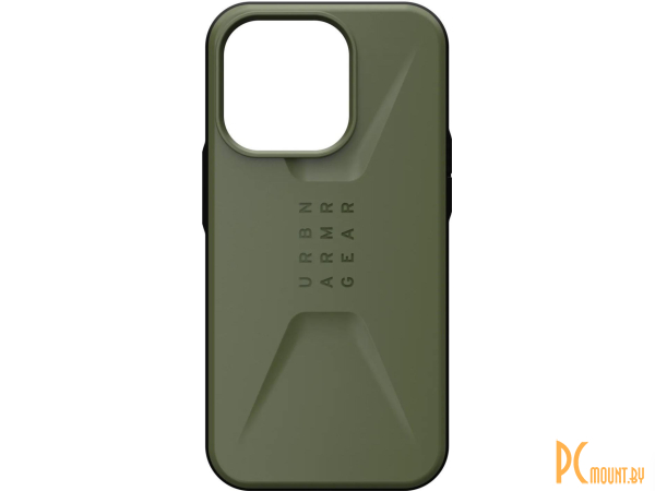 чехол UAG Civilian для iPhone 14 Pro Olive () 114042117272