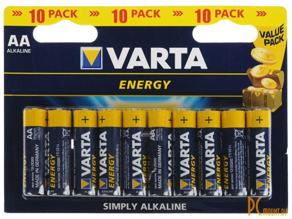 батарейка Varta  30pcs/Pack Energy 4106 AA BL30