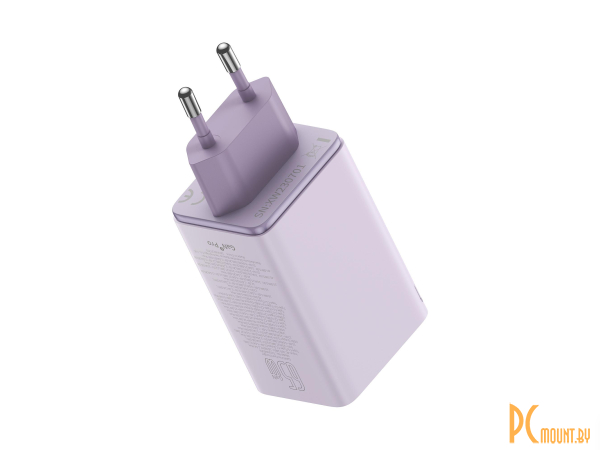 сетевое зарядное устройство Baseus GaN6 Pro 65W EU Star Purple () P10162701533-00